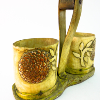Sucrier et pot à yerba — g-5023-C