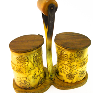 Sucrier et pot à yerba — g-5022-G