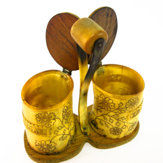 Sucrier et pot à yerba — g-5022-F