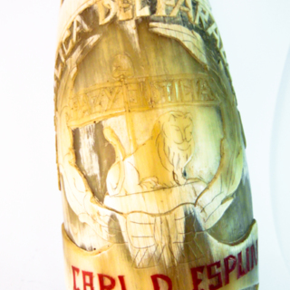 Corne à boire — poire à poudre — G-2072