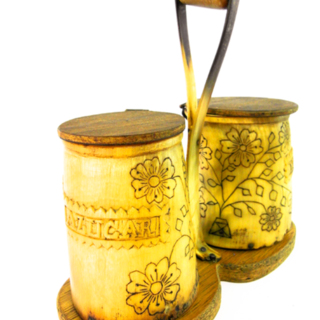 Sucrier et pot à yerba — g-5022-B