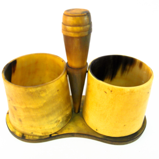 Sucrier et pot à yerba — g-5024-B