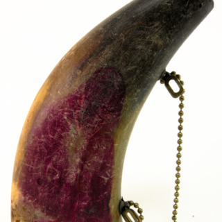 Corne à boire — poire à poudre — g-2043-B