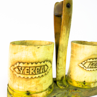 Sucrier et pot à yerba — g-5023-E